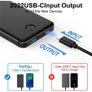SIXTHGU Portable Charger,PoweriH 20W 10000mAh USB-C Power Bank Image 4