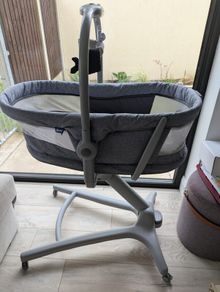 Chicco Baby Hug 4 in 1 crib, raised recliner, highchair and a first table chair