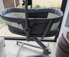 Chicco Baby Hug 4 in 1 crib, raised recliner, highchair and a first table chair
