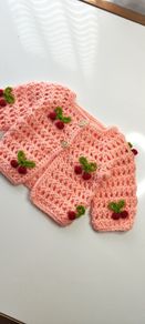 Handmade baby cardigan