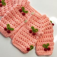 Handmade baby cardigan