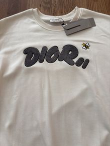 BNWT White Dior Sweatshirt Large