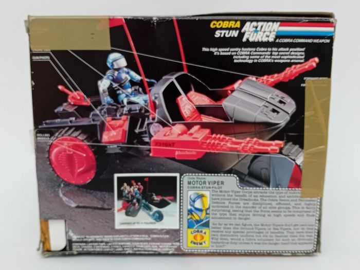 Hasbro Action Force Cobra S.T.U.N. Vehicle Boxed
