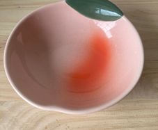 Sostrene Grene Small Stoneware Peach Dish - Brand New