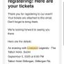 tickets for Liverpool legends, Dublin Image 2