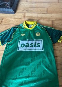 Celtic x oasis custom jersey