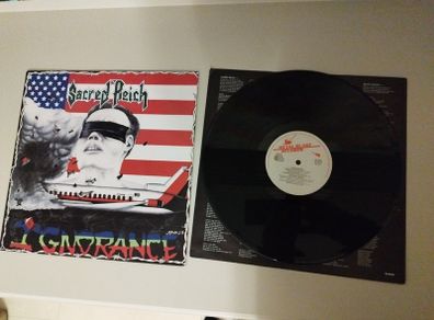 Sacred Reich Ignorance lp 1st press