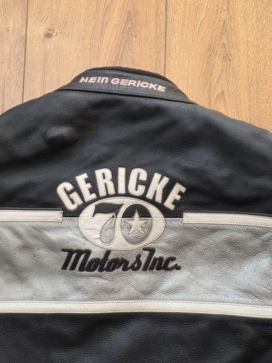 Vintage Hein Gericke Motorcycle Jacket Mens Size 58 XL