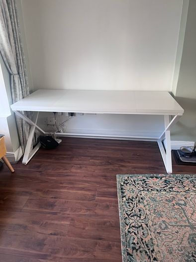 Large White Desk new