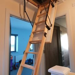 Attic ladders, Attic flooring and insulation