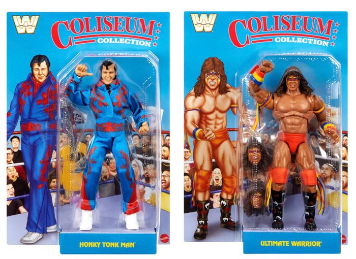 WWE Ultimate Warrior & Honky Tonk Man Ultimate Wrestling Figures