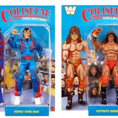 WWE Ultimate Warrior & Honky Tonk Man Ultimate Wrestling Figures