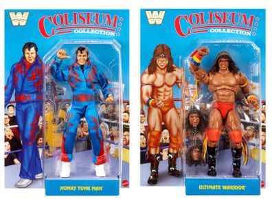 WWE Ultimate Warrior & Honky Tonk Man Ultimate Wrestling Figures