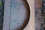 fiat 127 mk3 front left wing panel NOS