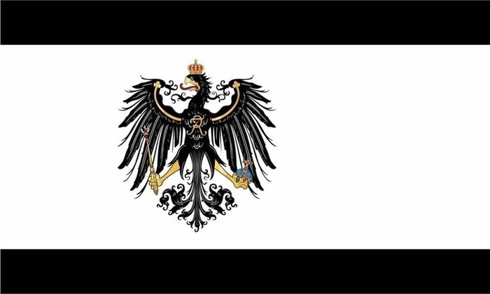 State flag of Prussia 1892 to 1918  FREEPOST