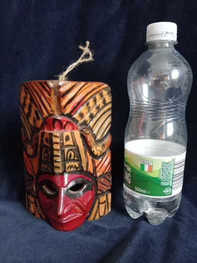 Tribal mask, wooden mask,