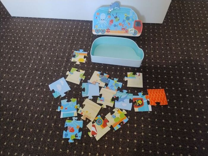 Djeco Jigsaw Puzzle - Aquarium 16pcs