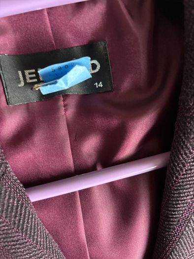 Jenny D Jacket Size 14 (Purple)