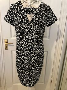 Next Animal Print Dress- Size 10 Petite