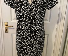 Next Animal Print Dress- Size 10 Petite