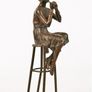 Bronze Statue- A Little Rouge, D.H. Chiparus Image 2