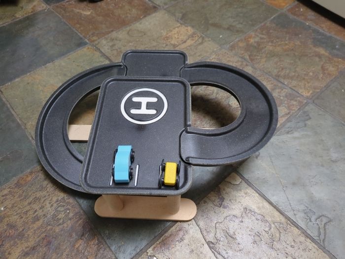 Plan Toys Race n Play parking garage