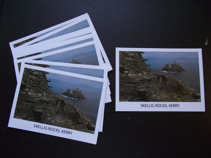 Lot of 10 new Irish postcards.  'Skellig Rocks, Kerry'