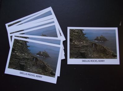 Lot of 10 new Irish postcards.  'Skellig Rocks, Kerry'