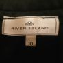 River Island Black Ruffle Sleeve Top Image 2