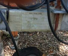 SBS Boat trailer