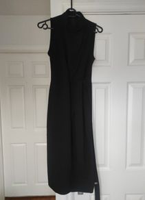 River Island Black Midi Dress