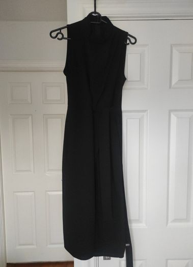 River Island Black Midi Dress