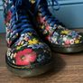 Vintage Dr Martens 1460 Floral Boots UK 2 Image 5