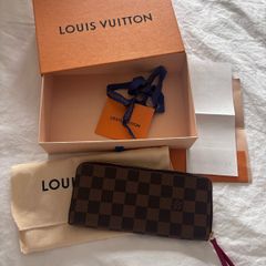 Louis Vuitton Clemence Wallet in Damier