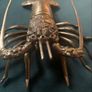 Vintage Brass Lobster Image 3