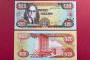 Jamaica  20  Dollars  1995  Pick  72g  ( Uncirculated )