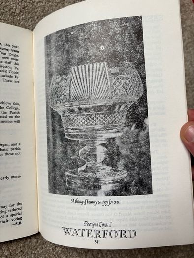 A Copy of Hosanna, the Magazine of Irish Church Music Association