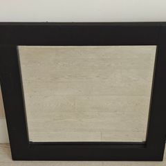 Brown Square Wall Mirror