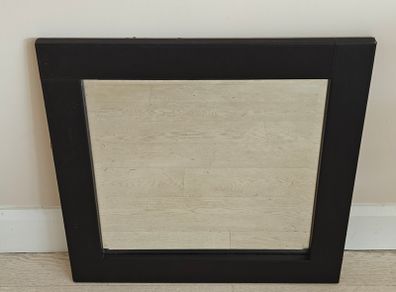 Brown Square Wall Mirror