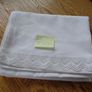 Embroidered Anglia Trimmed Cotton Pillowcases x 2 for Sale Image 5