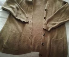 Camel Italian Cardigan
