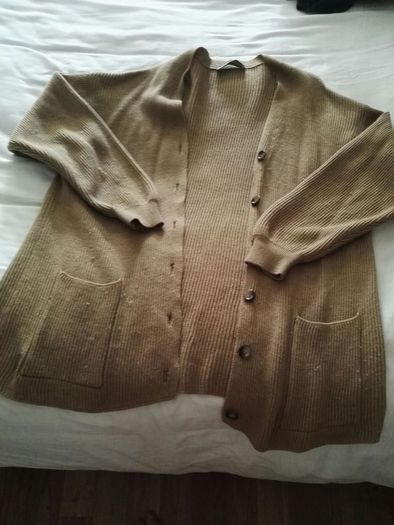 Camel Italian Cardigan