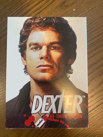 Rare Dexter The Complete Season 3 Dvd Boxset blood Slipcase