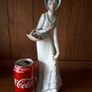 Figurine by Porcelanas Miguel Requena of Gentleman with Candlestick Jardiniere Image 2