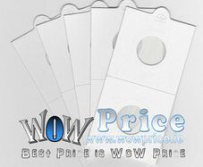 22.5mm 25 PCS Self Adhesive Coin Holders 2X2 Flips