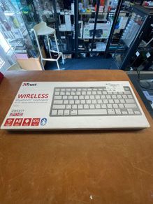 Trust Nado Wireless Bluetooth Keyboard For PC Laptop Tablet Smartphone New