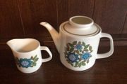 Retro Vintage J&amp;G Meakin Studio Pottery milk jug and Teapot