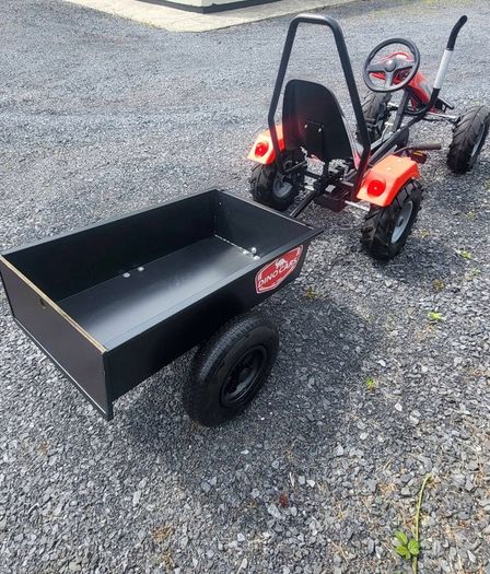 Massey Ferguson Go Kart & Trailer