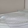 Vintage Arcoroc France Pressed glass fish Plate Image 9