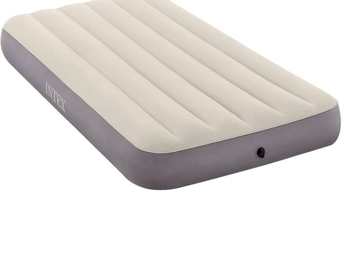 NEW SALE |  Single High Airbed, Taupe/Grey, One Size